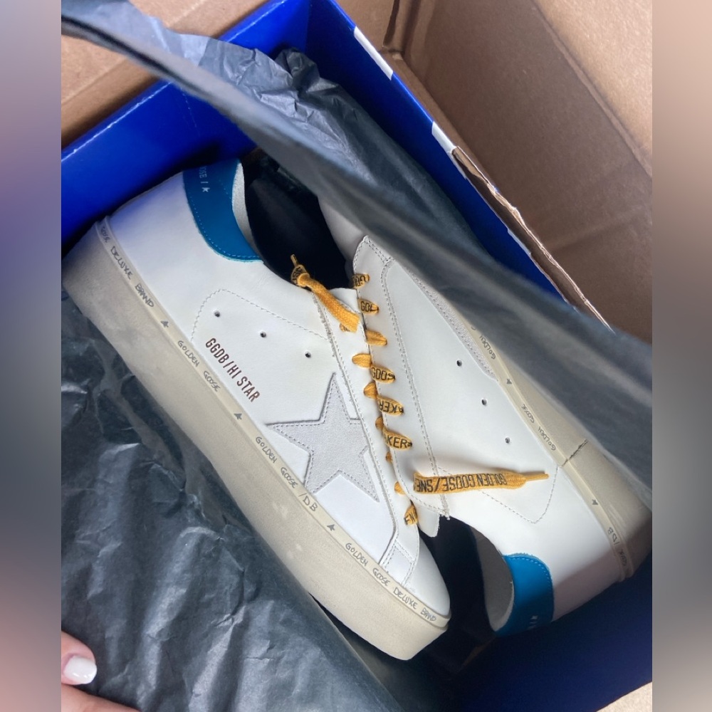 Golden Goose Hi Star Sneakers - Picture 3 of 10